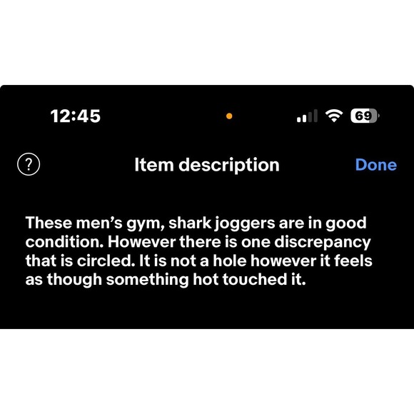 GymShark Crest Joggers Sweatpants Gray Drawstring Gym Workout Mens Size MEDIUM - Picture 10 of 10